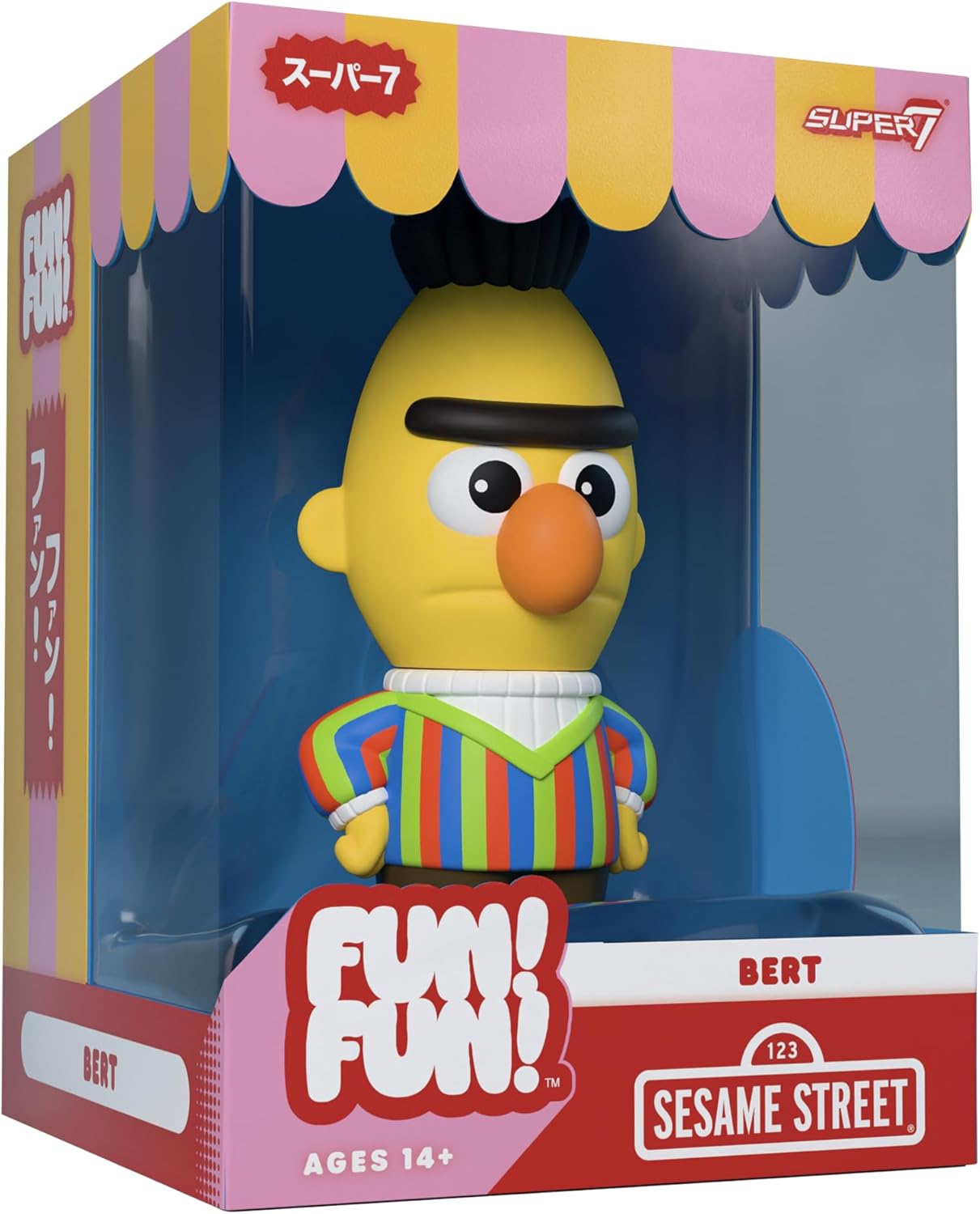 Sesame Street Bert Fun! Fun! Vinyl Figure