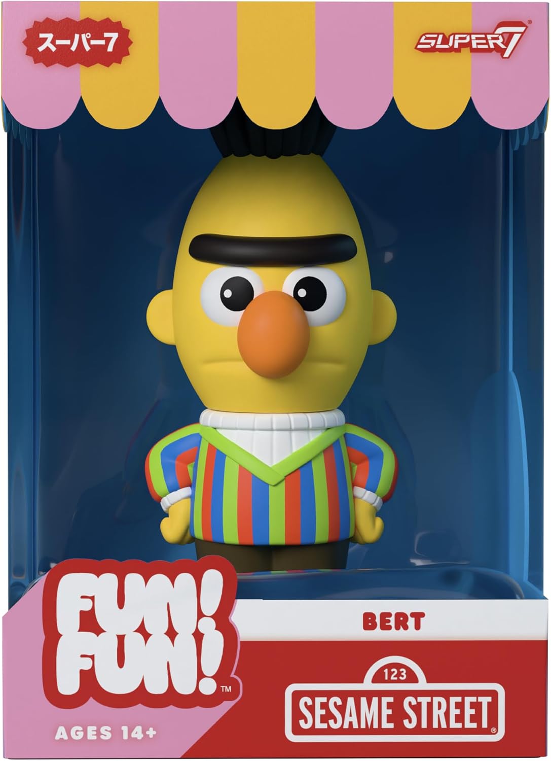 Sesame Street Bert Fun! Fun! Vinyl Figure