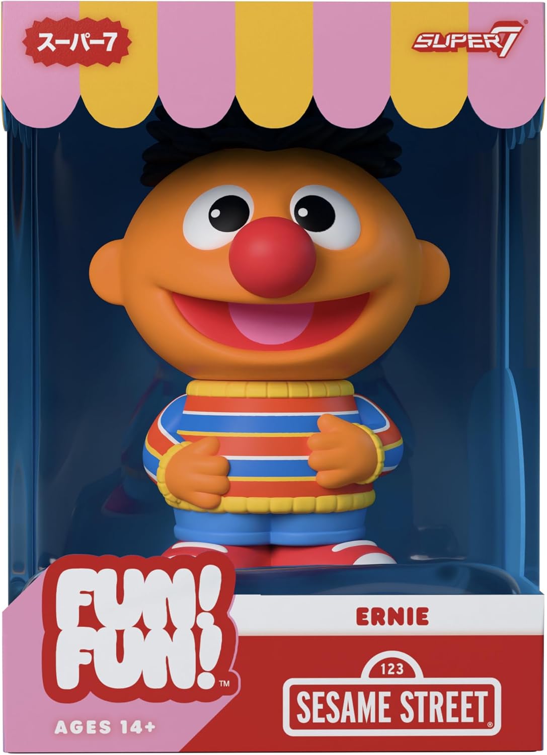 Sesame Street Ernie Fun! Fun! Vinyl Figure