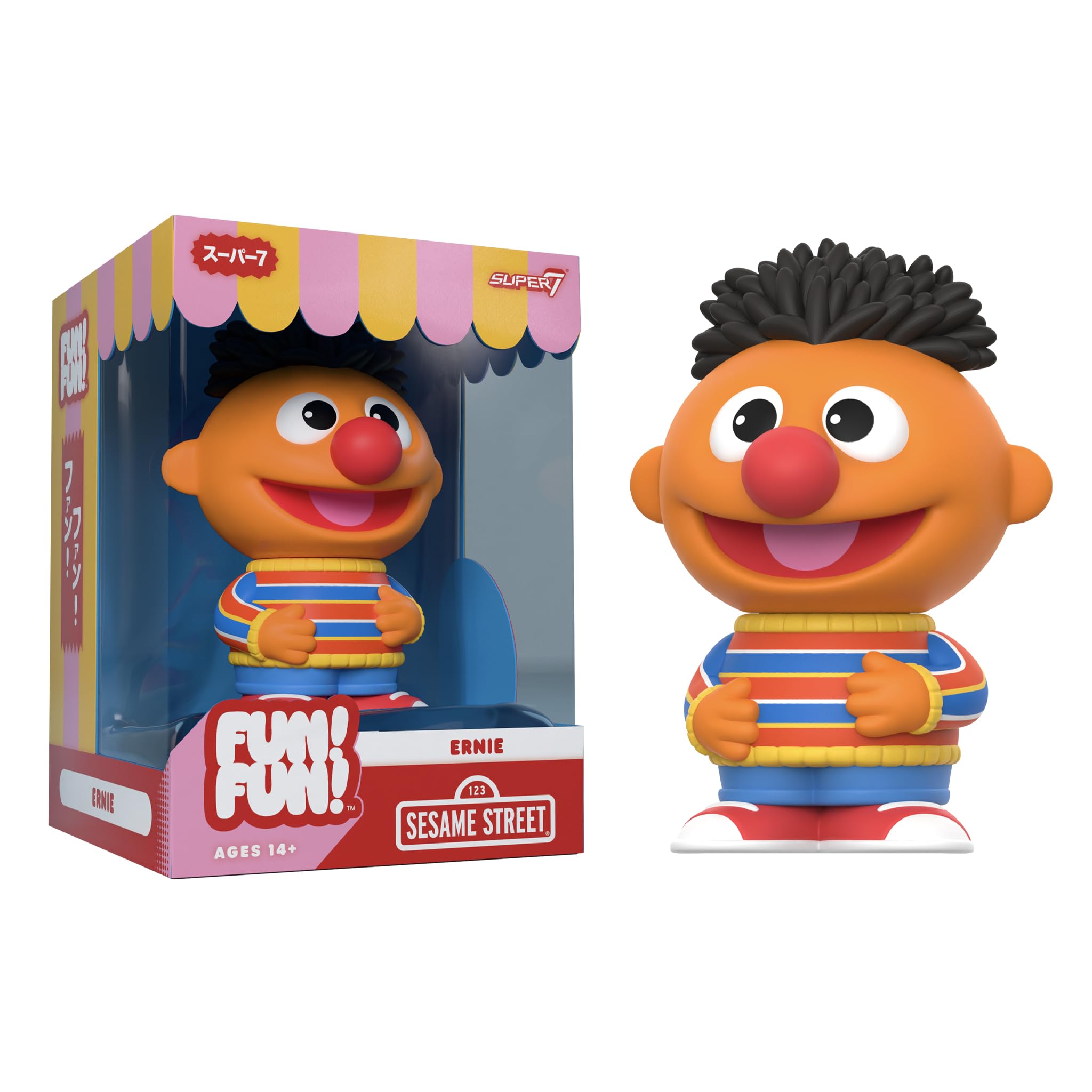 Sesame Street Ernie Fun! Fun! Vinyl Figure