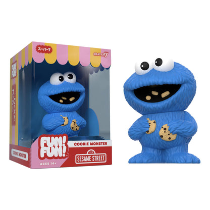 Sesame Street Cookie Monster Fun! Fun! Vinyl Figure