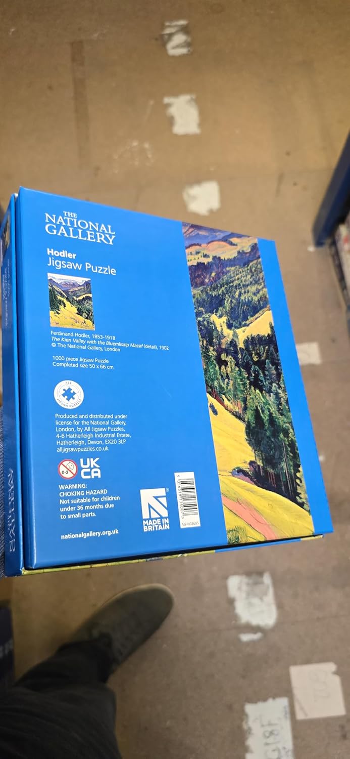 The Kien Valley with the Bluemlisalp Massif - National Gallery 1000 Piece Jigsaw Puzzle Collection For Adults Size 66cm x 50cm