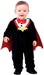 Fiestas Guirca Klein vampierkostuum met cape voor baby's - Halloween-kostuum voor baby's