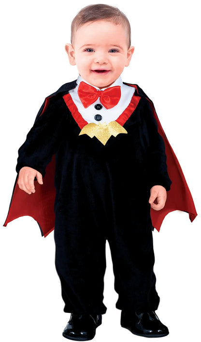 Fiestas Guirca Klein vampierkostuum met cape voor baby's - Halloween-kostuum voor baby's