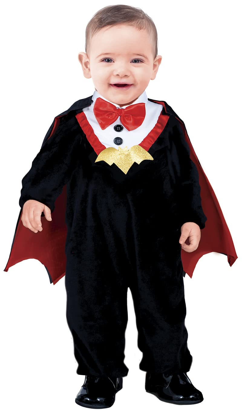 Fiestas Guirca Klein vampierkostuum met cape voor baby's - Halloween-kostuum voor baby's