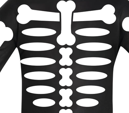 FIESTAS GUIRCA Skeleton Monkey Kostuum - Halloween kostuum kind 7-9 jaar