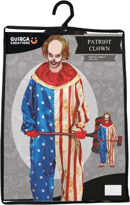 Patriot Clown, Adult, 52 - 54
