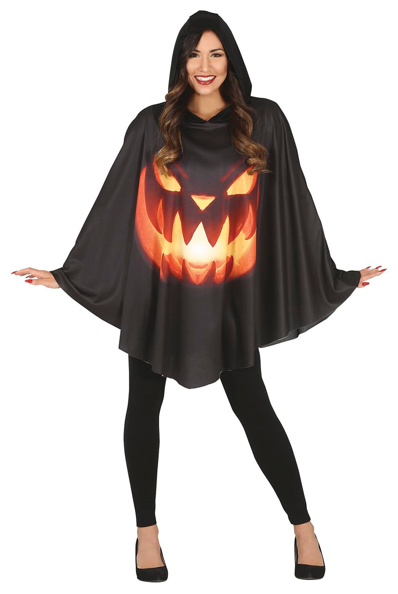 Pumpkin Poncho, Adult, L Size