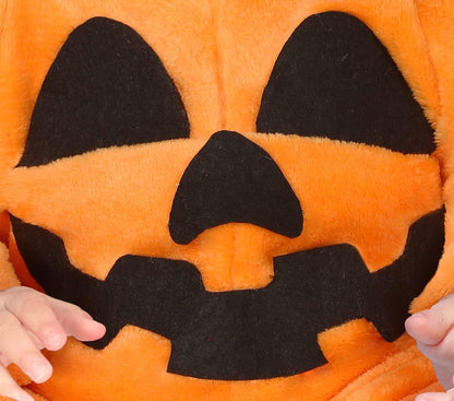 FIESTAS GUIRCA | Kürbis Kostüm für Babys und Kleinkinder - Halloween Overall für Jungen und Mädchen - Kürbis Kostüme für Kostümpartys - Ideal für Kinder - Orange und Schwarz