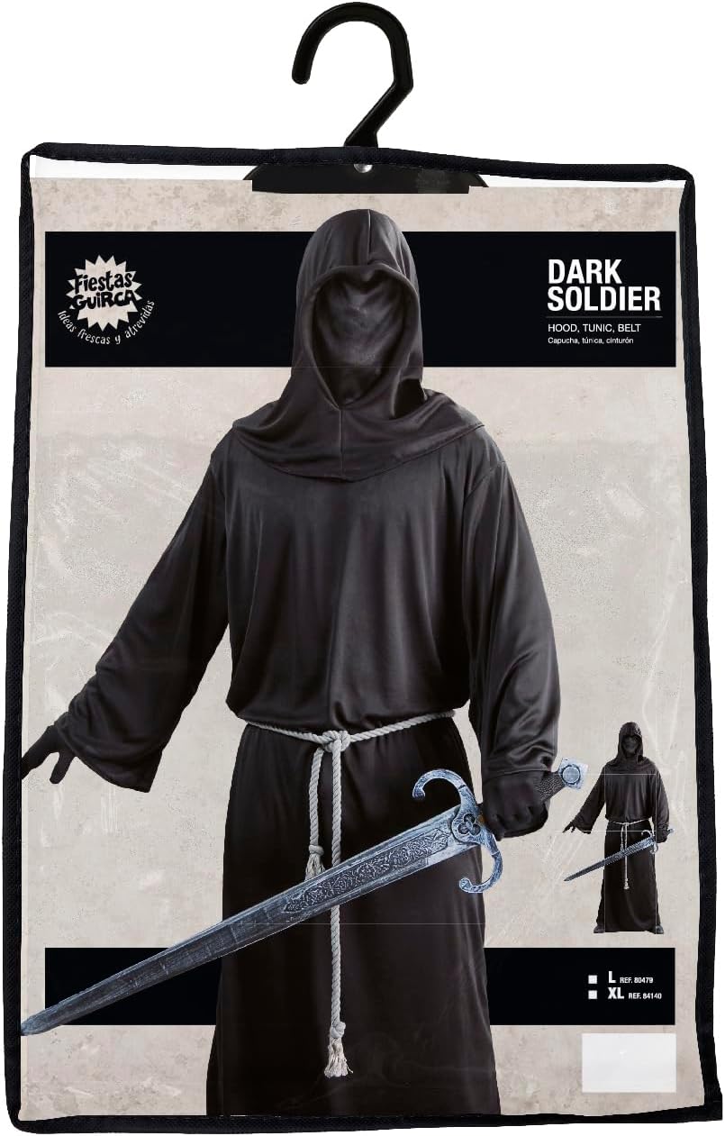 Dark Soldier Adult Size Xl 54-56