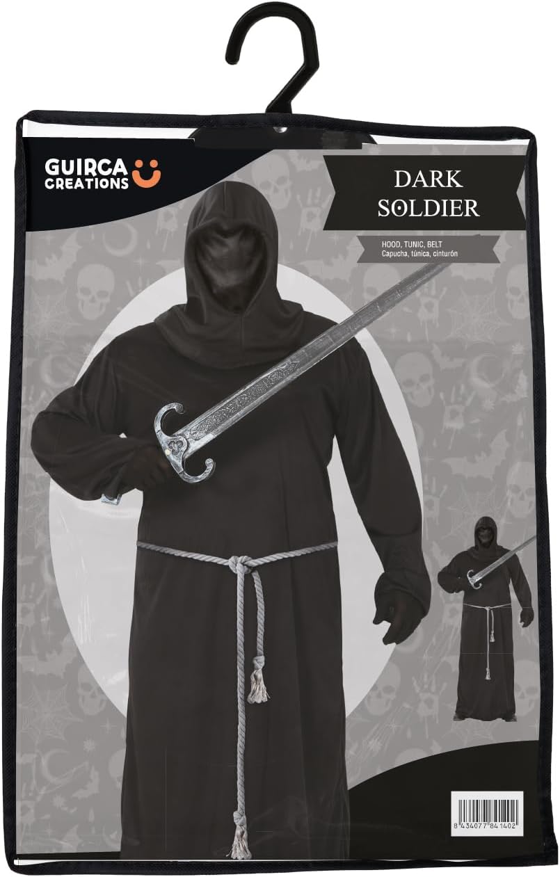 Dark Soldier Adult Size Xl 54-56