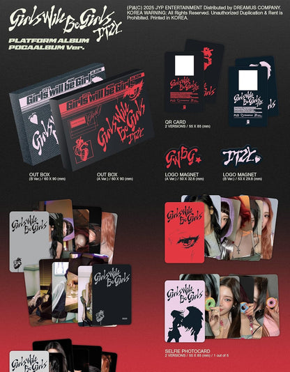ITZY GIRLS WILL BE GIRLS (PLATFORM ALBUM_POCAALBUM)