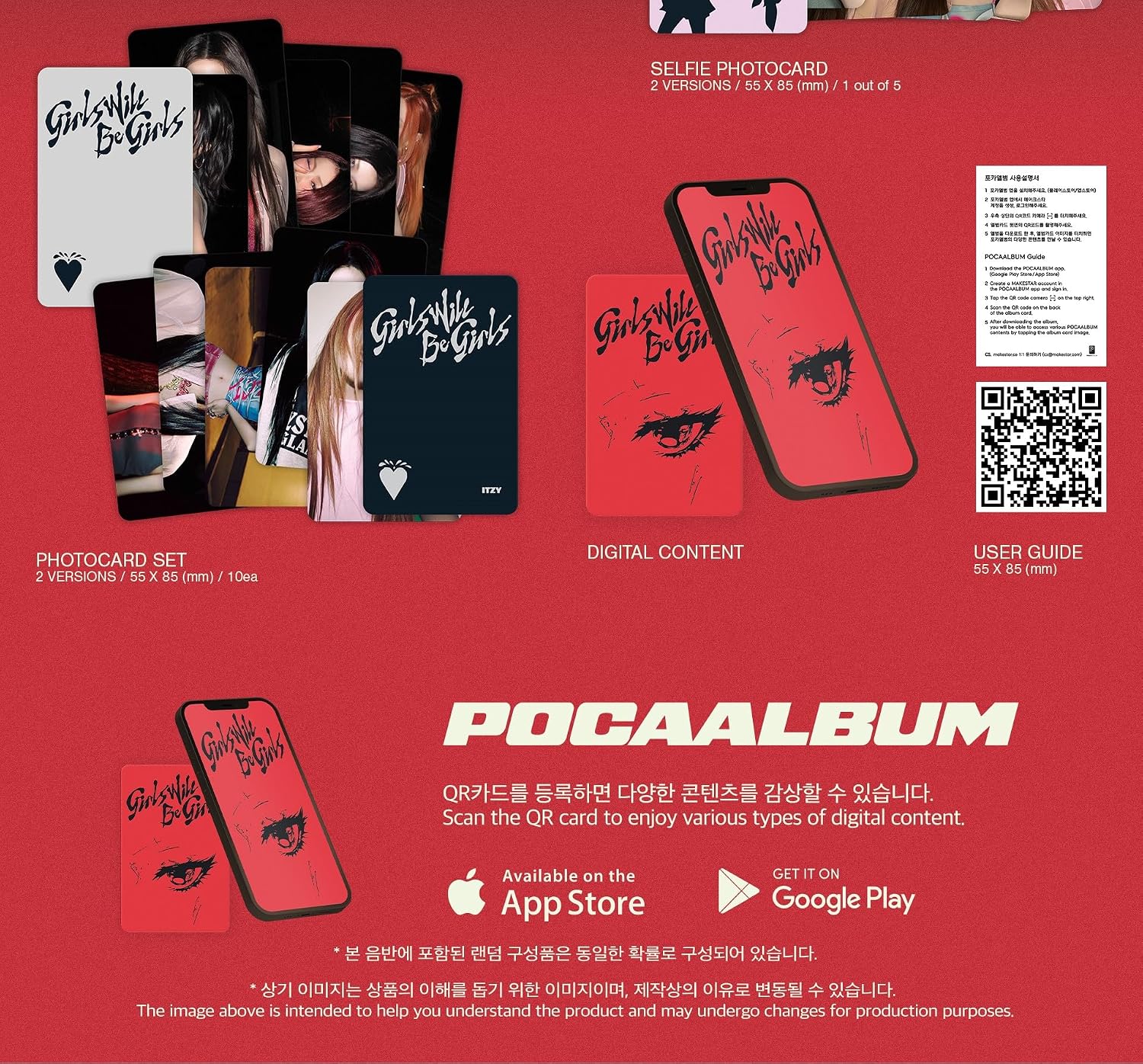ITZY GIRLS WILL BE GIRLS (PLATFORM ALBUM_POCAALBUM)