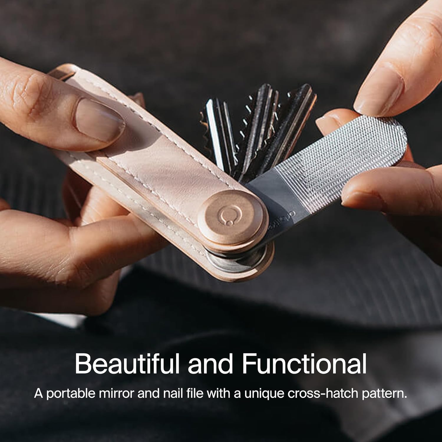 Orbitkey - Nail File & Mirror