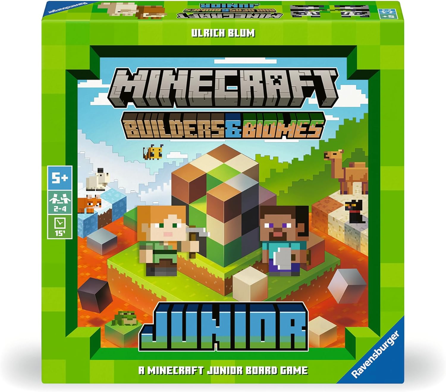 Ravensburger Minecraft: Builders & Biomes Junior 24750 9  from 5 years+