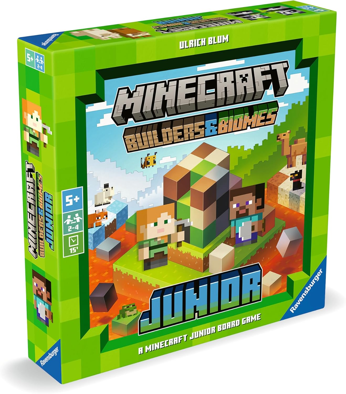 Ravensburger Minecraft: Builders & Biomes Junior 24750 9  from 5 years+