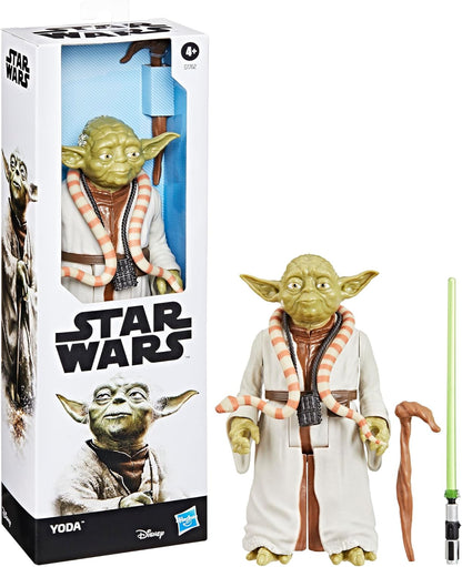 Star Wars Titan Hero Series Yoda, 12"" Scale Action Figure