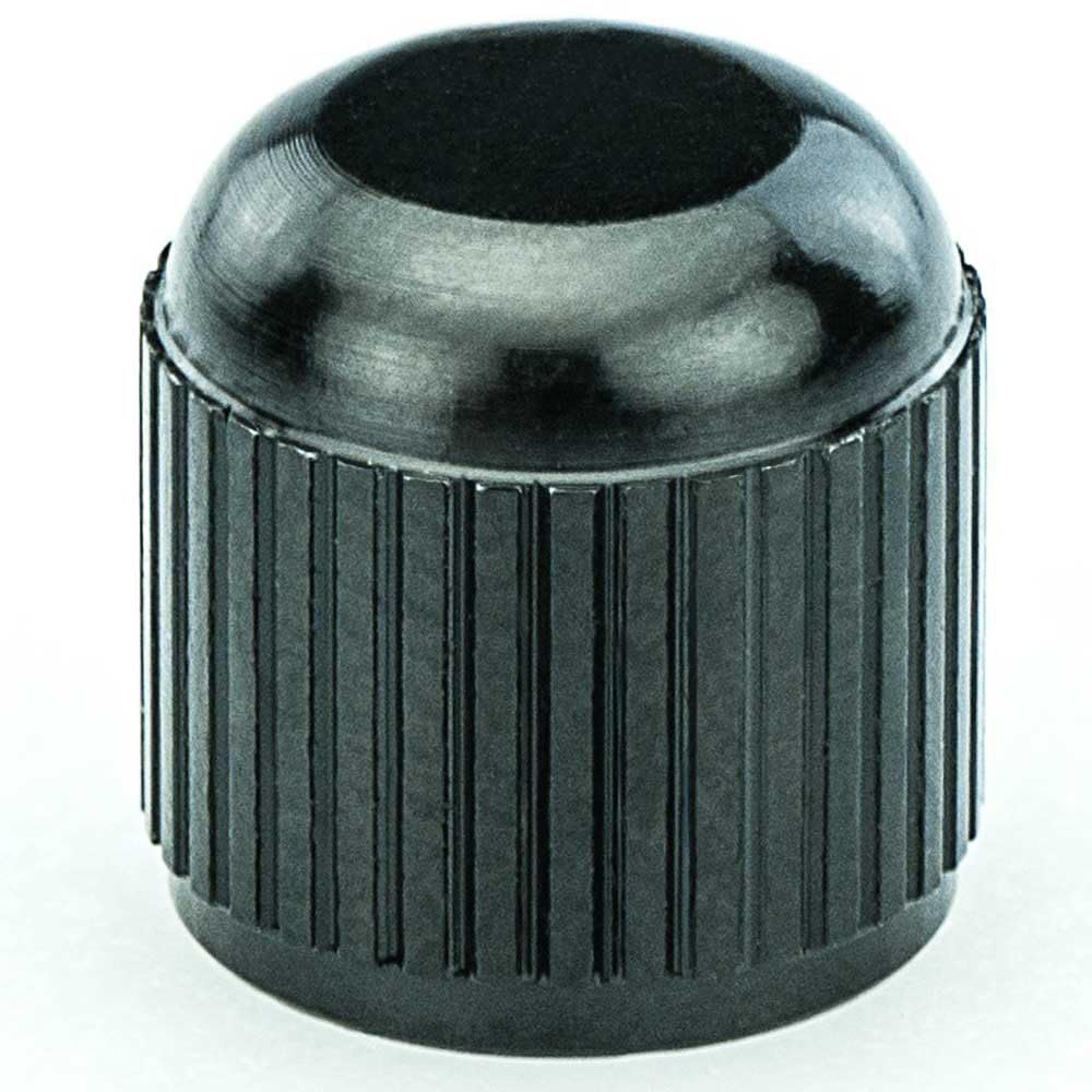 Air Valve Parts: Cap, Air Valve , Black, 6061 (803-01-647 PACK) (Black Valve Cap for Shock Absorber
