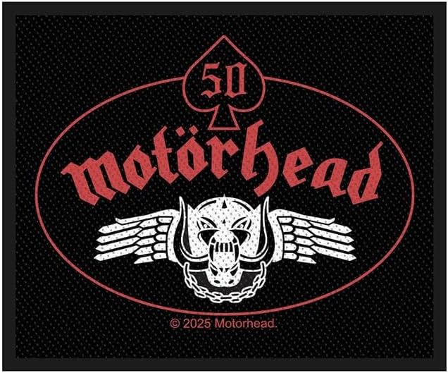 Motorhead Skull Wing 50 Patch