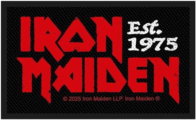 Iron Maiden Est 1975 Patch