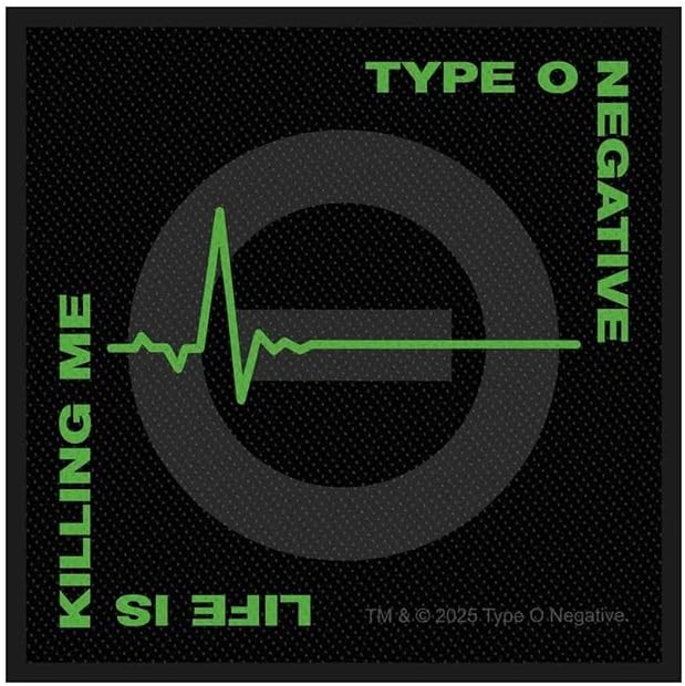 Type O Negative Life is Killing Me Patch