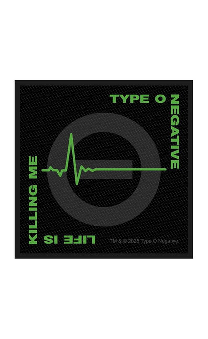 Type O Negative Life is Killing Me Patch