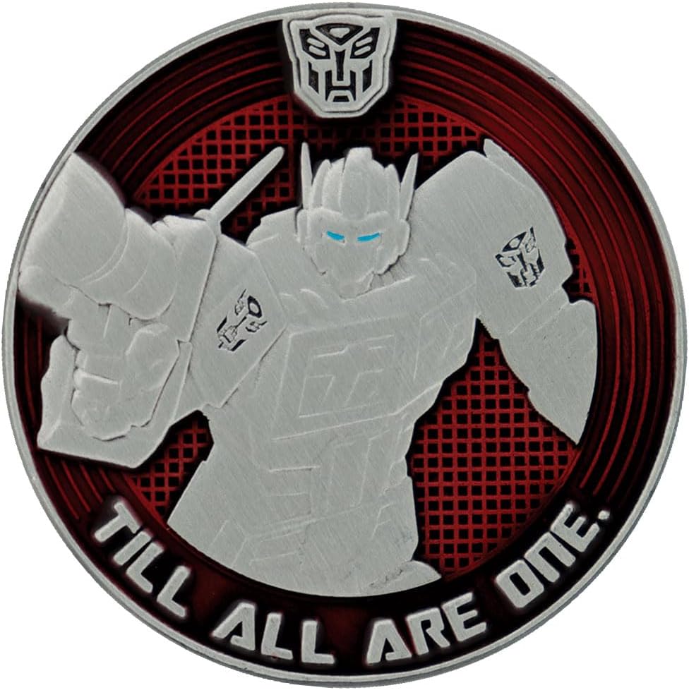 FaNaTtik Transformers G1 Autobots vs Decepticons Limited Edition Collectible Coin - Officially Licensed Merchandise - Individually numbered Item