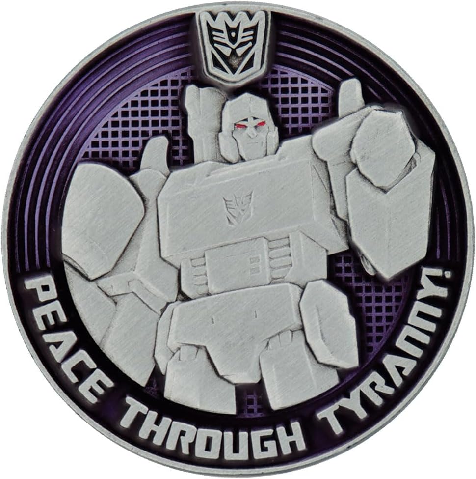 FaNaTtik Transformers G1 Autobots vs Decepticons Limited Edition Collectible Coin - Officially Licensed Merchandise - Individually numbered Item