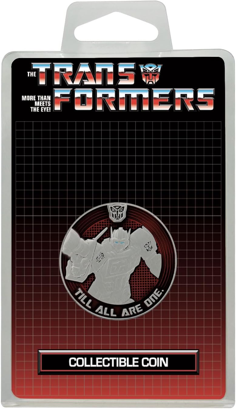 FaNaTtik Transformers G1 Autobots vs Decepticons Limited Edition Collectible Coin - Officially Licensed Merchandise - Individually numbered Item