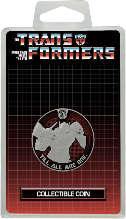 FaNaTtik Transformers G1 Autobots vs Decepticons Limited Edition Collectible Coin - Officially Licensed Merchandise - Individually numbered Item