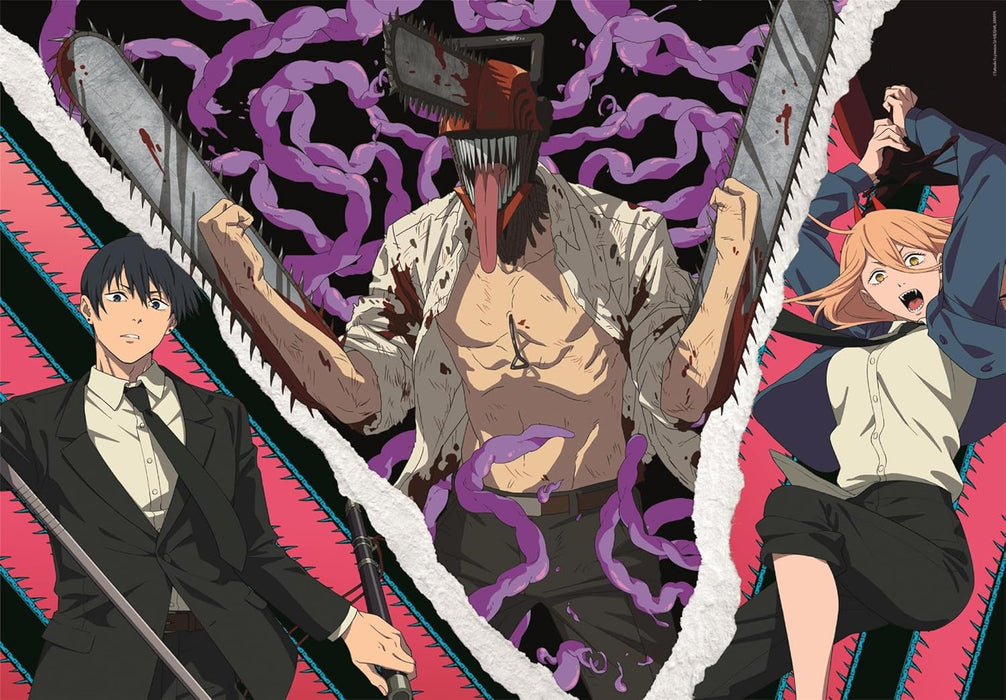 CLEMENTONI, PZL 500 CUBE ANIME CHAINSAW MAN -1, 35606