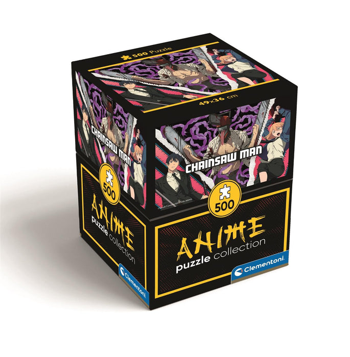 CLEMENTONI, PZL 500 CUBE ANIME CHAINSAW MAN -1, 35606