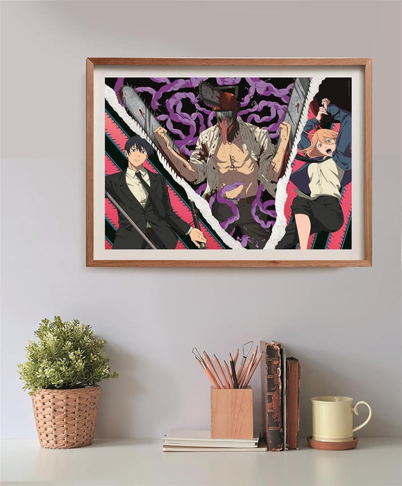 CLEMENTONI, PZL 500 CUBE ANIME CHAINSAW MAN -1, 35606