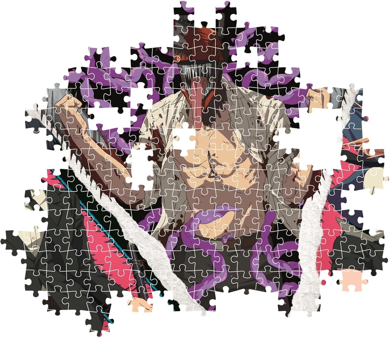 CLEMENTONI, PZL 500 CUBE ANIME CHAINSAW MAN -1, 35606
