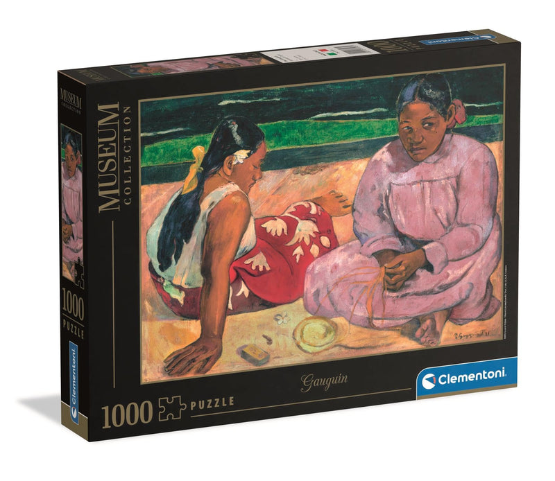 Clementoni Jigsaw Puzzle 1000 pieces, Collection, Museum Collection Femmes de Tahiti, Puzzle for Adults 14-99 Years, Made in Italy, 37093