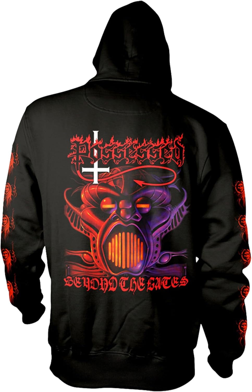 Possessed Beyond The Gates Pullover Hoodie XXL Black