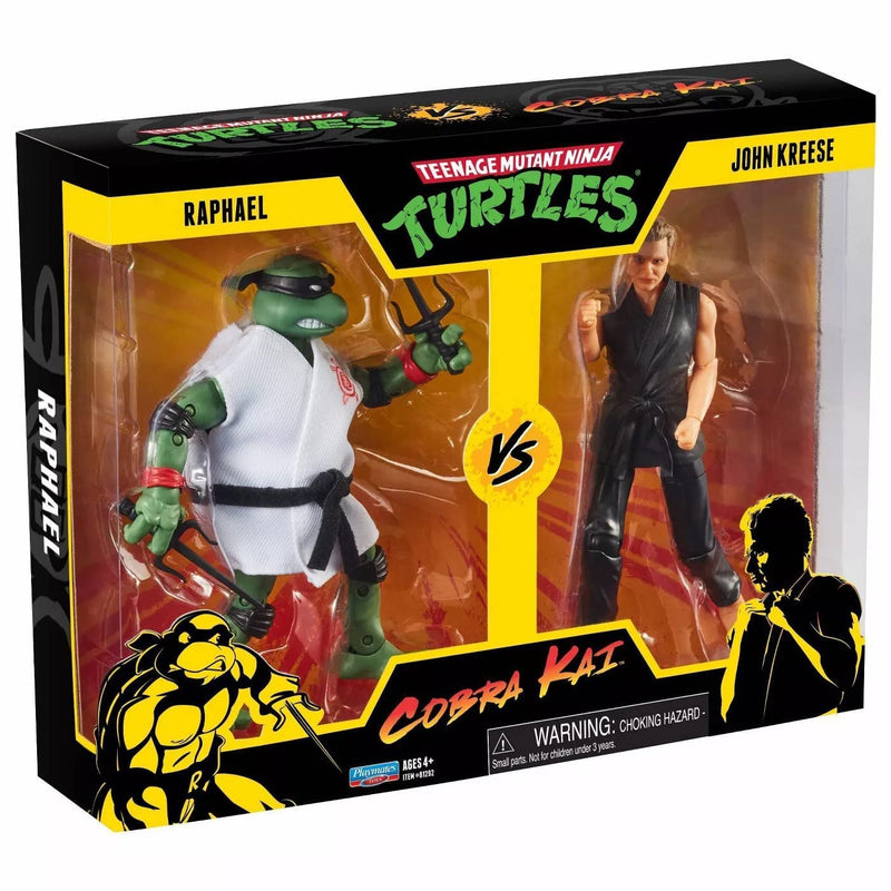 Teenage Mutant Ninja Turtles vs Cobra Kai Raph contro John Kreese 2 Pack