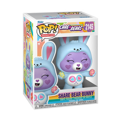 Funko Pop! Animation: Care Bears - Spring - Share Bear Bunny - Collectable Vinyl Figure - Gift Idea - Official Merchandise - Toys for Kids & Adults - Cartoon Fans - Model Figure for Collectors