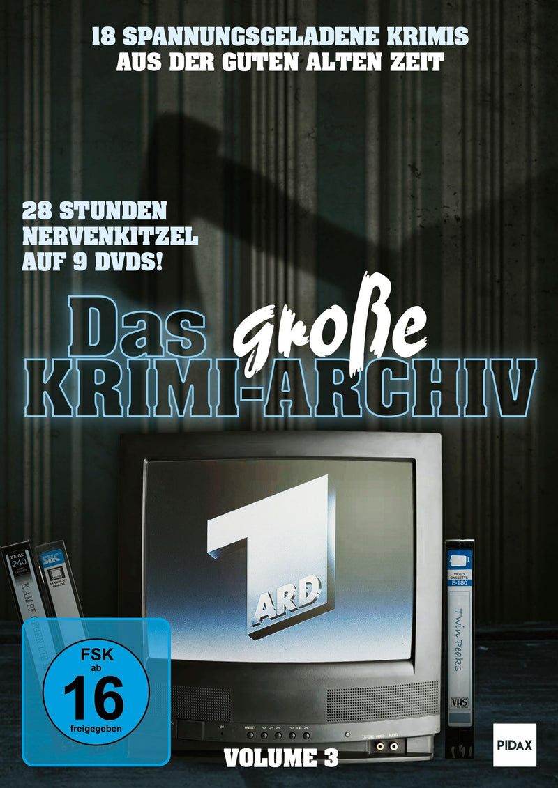 Das große Krimi-Archiv, Vol. 3 / 18 spannungsgeladene Kriminalfilme aus den 90er-Jahren mit zahlreichen beliebten Fernsehstars!