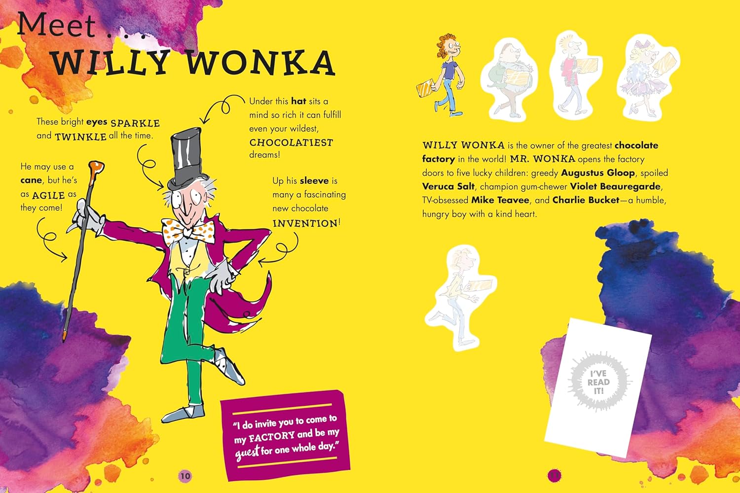 Roald Dahl: Big Official Sticker Book