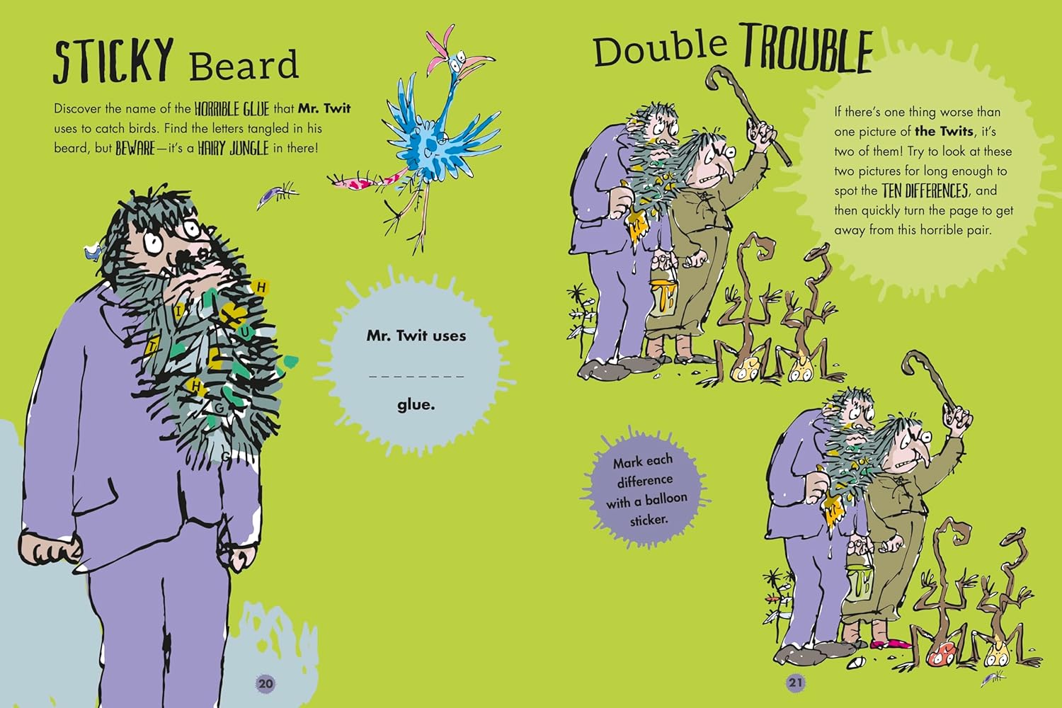Roald Dahl: Big Official Sticker Book
