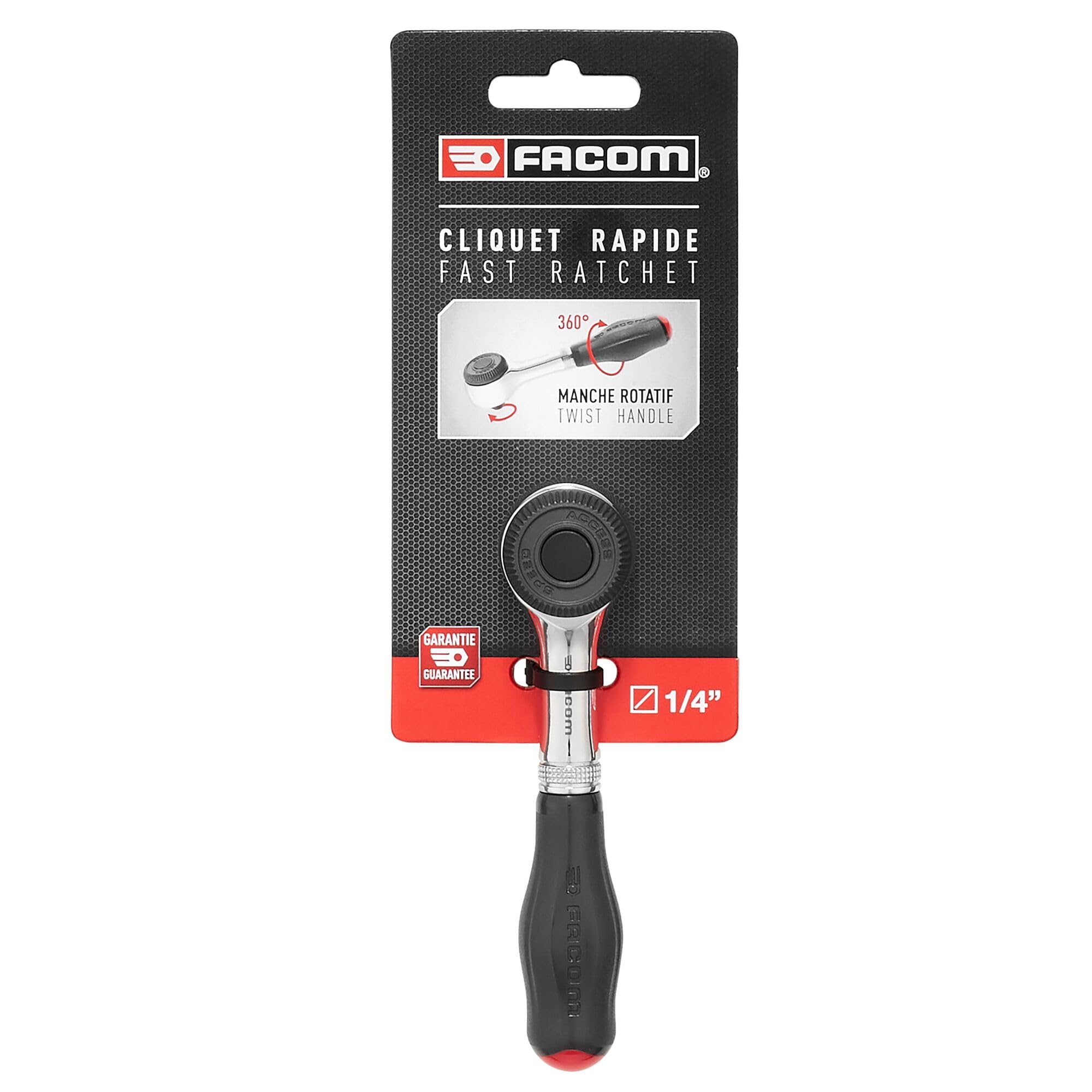Facom 1/4 Fast Ratchet R.360