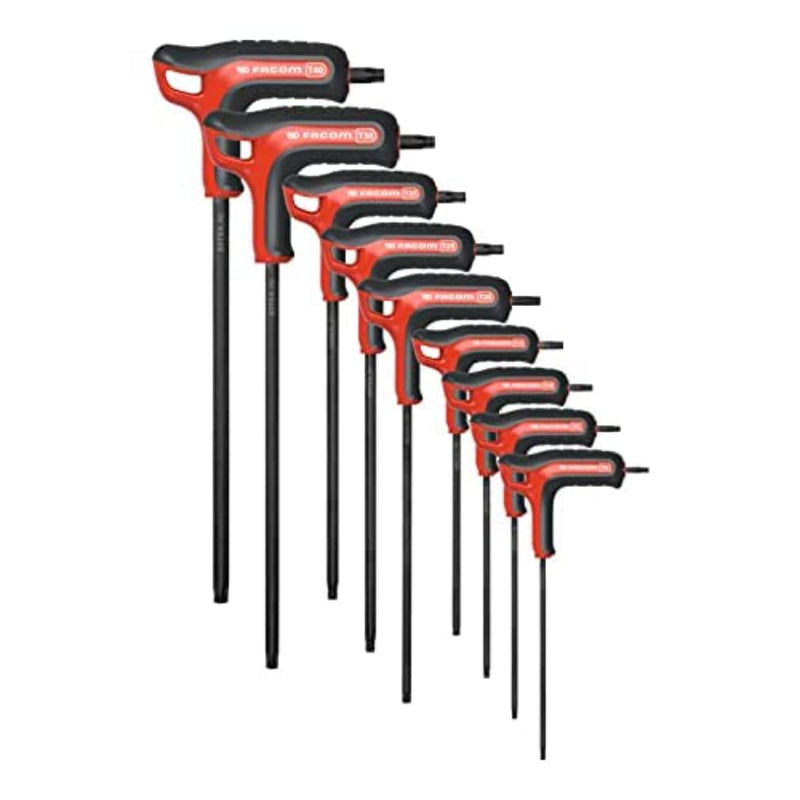 Facom 89Txa.Ho9 9Pc Torx Key Set T8-T40