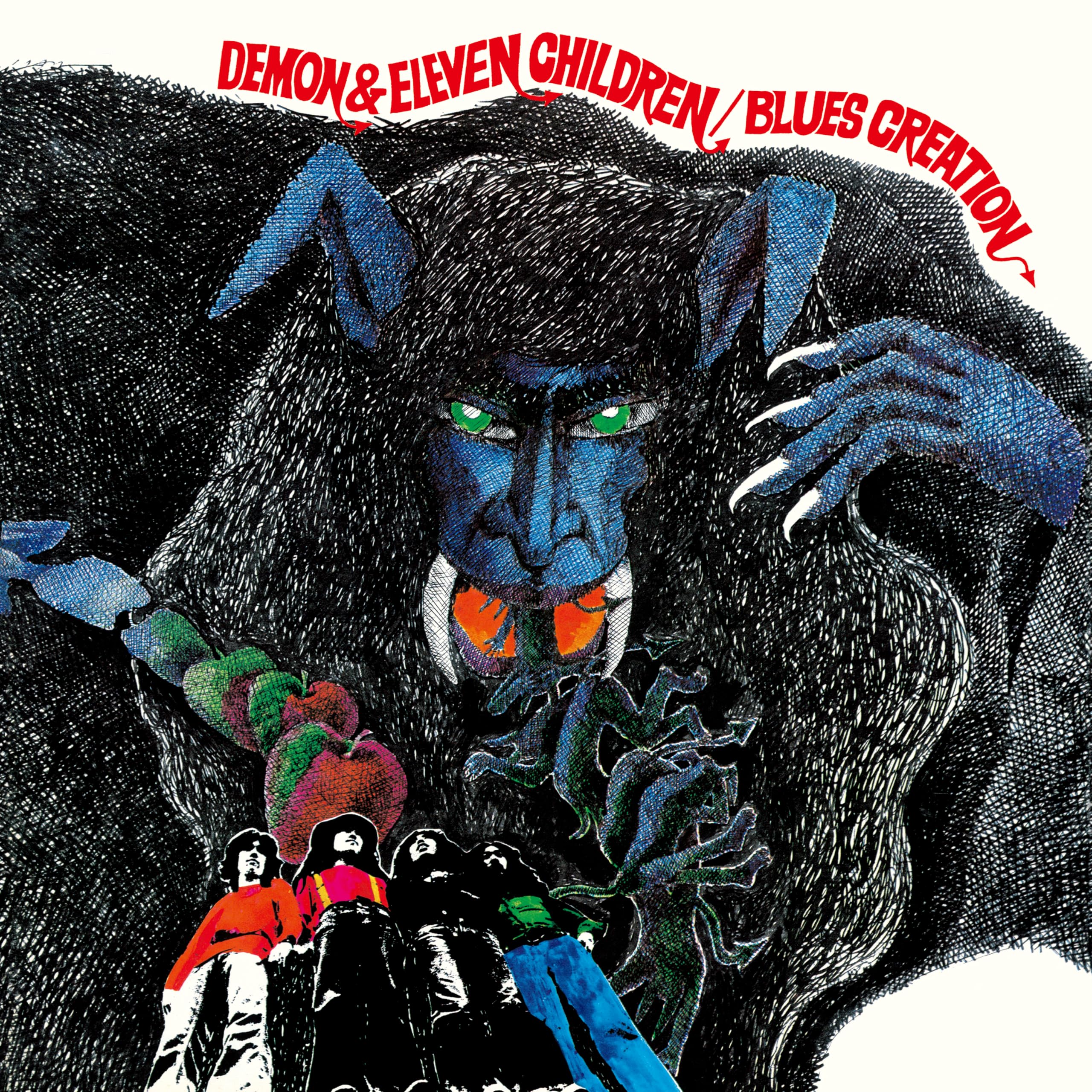 Blues Creation - Demon & Eleven Children (clear Deep Blue Vinyl)
