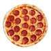 Pizza muismat van mosterd - comfortabel schuim waterdicht neopreen met antislip rubberen achterkant muismat - uniek bureau accessoires cadeau-idee voor kantoormedewerkers