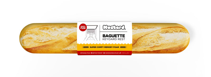 Mustard - Baguette Keyboard Rest - Golden - 40 Cm