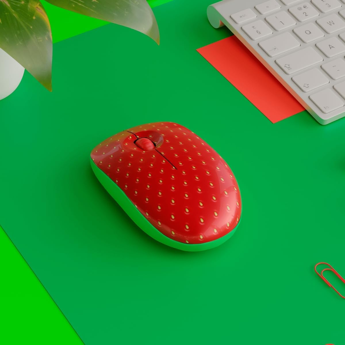 Zeer Berry Strawberry draadloze computermuis