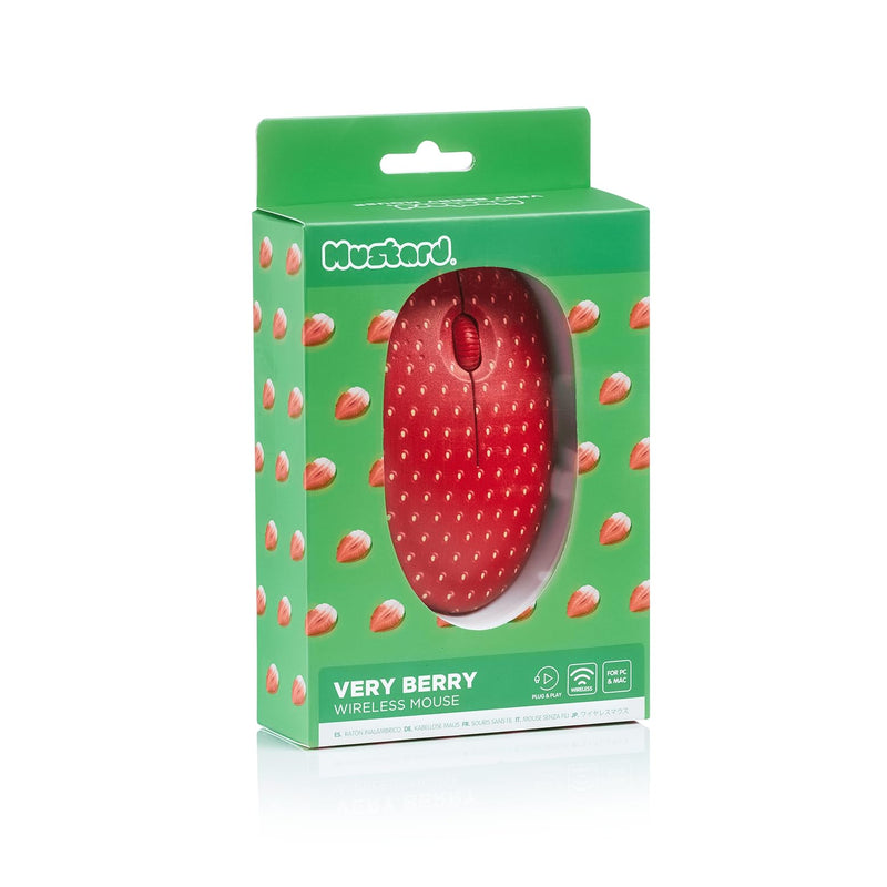 Zeer Berry Strawberry draadloze computermuis