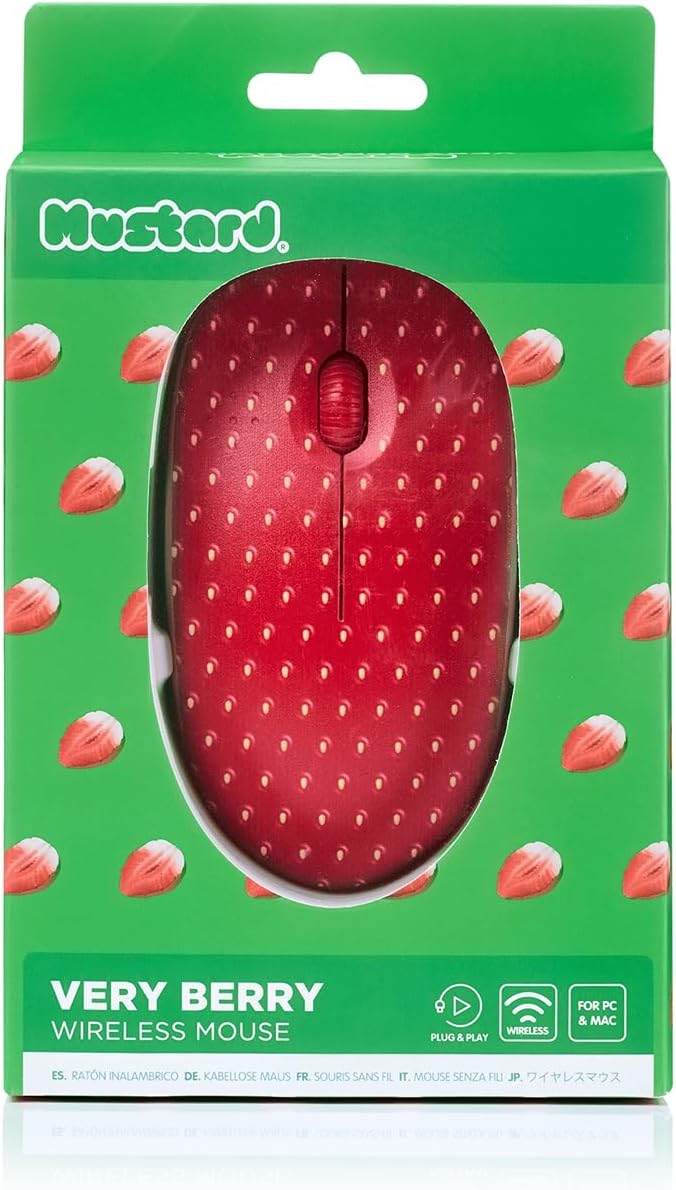 Zeer Berry Strawberry draadloze computermuis