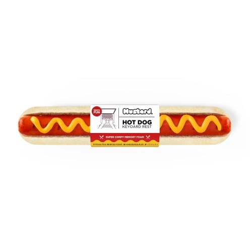 Mustard - Hot Dog Keyboard Rest